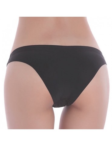 Seamless Ice Silk Mid Waist Sexy Thin Breathable Bikini Panties