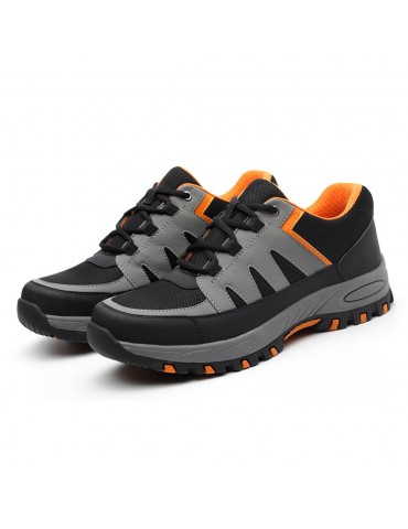 Men Steel Cap Toe Anti Smashing Puncture Proof Safety Shoes