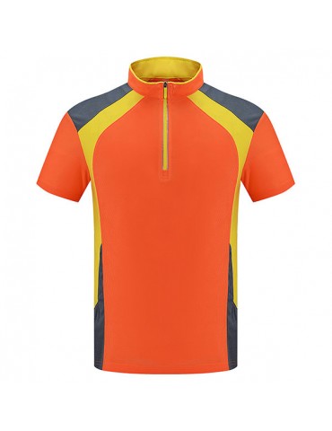 Summer Outdoor Quick-drying Breathable Short Sleeve Casual Sport T-shirt for Men