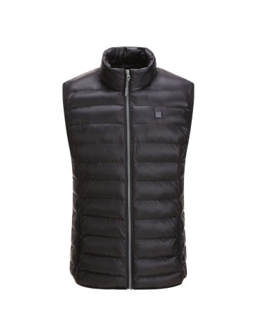 Mens Outdoor Heating Warm Vest USB Safety Intelligent Graphene Carbon Fiber Vest