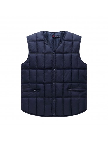 Mens Sleeveless Jacket Warm Down Vest Winter Casual Waistcoat