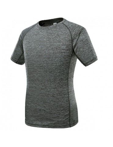 Mens Quick-drying Breathable O-neck Short Sleeve Casual Sport T-shirt