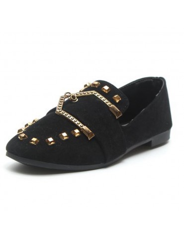 Round Toe Belt Buckle Rivet Flats