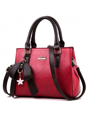 Women Elegant Bowknot Decorational Handbag Shoulder Bags Crossbody Bags