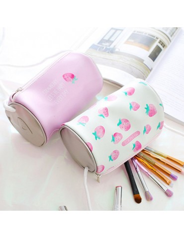 Women Fresh Portable Cosmetic Bag Waterproof Travel Storage Wash Bag