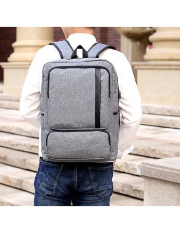 Oxford Casual Business USB Charging 16 Inches Laptop Bag Backpack For Men