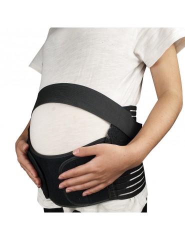 Breathable Cotton Maternity Belt Pregnancy Belly Band S-XL