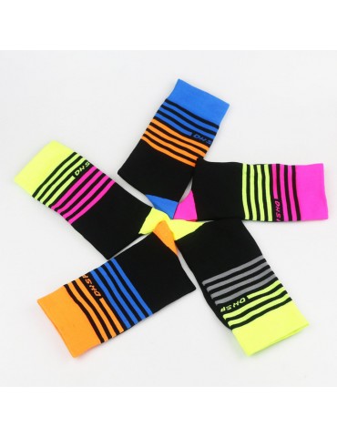 Mens Breathable Wicking Bicycle Sports Socks Deodorant Compression Running Basketball Socks