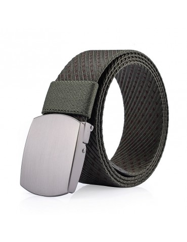 125CM Men Women Nylon Alloy Buckle Belt Outdoor Casual Military Tactical Durable Pants Strips