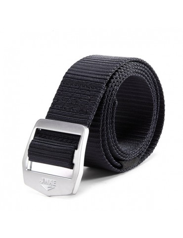 120CM Weaven Nylon Alloy Buckle Belt Durable Military Tactical Outdoor Sport Pants Strip