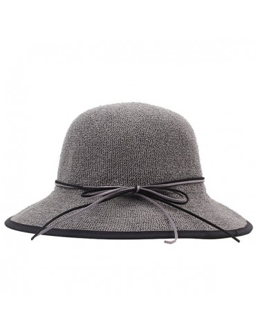 Women Summer Foldable Wide Brim Beach Sun Hat Breathable Sunscreen Bucket Hat