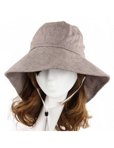 Women Summer Foldable Vogue Cotton Sun Hat Outdoor Casual Travel Beach Sea Cap