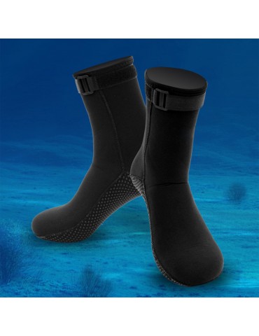 Men Women 3mm Neoprene Socks Outdoor Sports Diving Sock