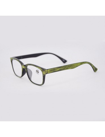 Men Women Funky Reading Glasses Imitation Wood Grain Reading Glasses